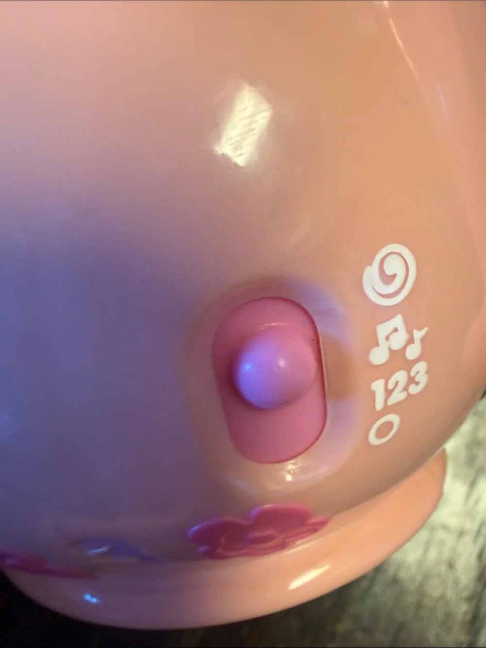 Fisher-Price Pink Smiling Tea Pot Musical Toy